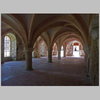 Abbaye de Fontenay, photo Jean-Christophe BENOIST, Wikipedia, Scriptorium.jpg